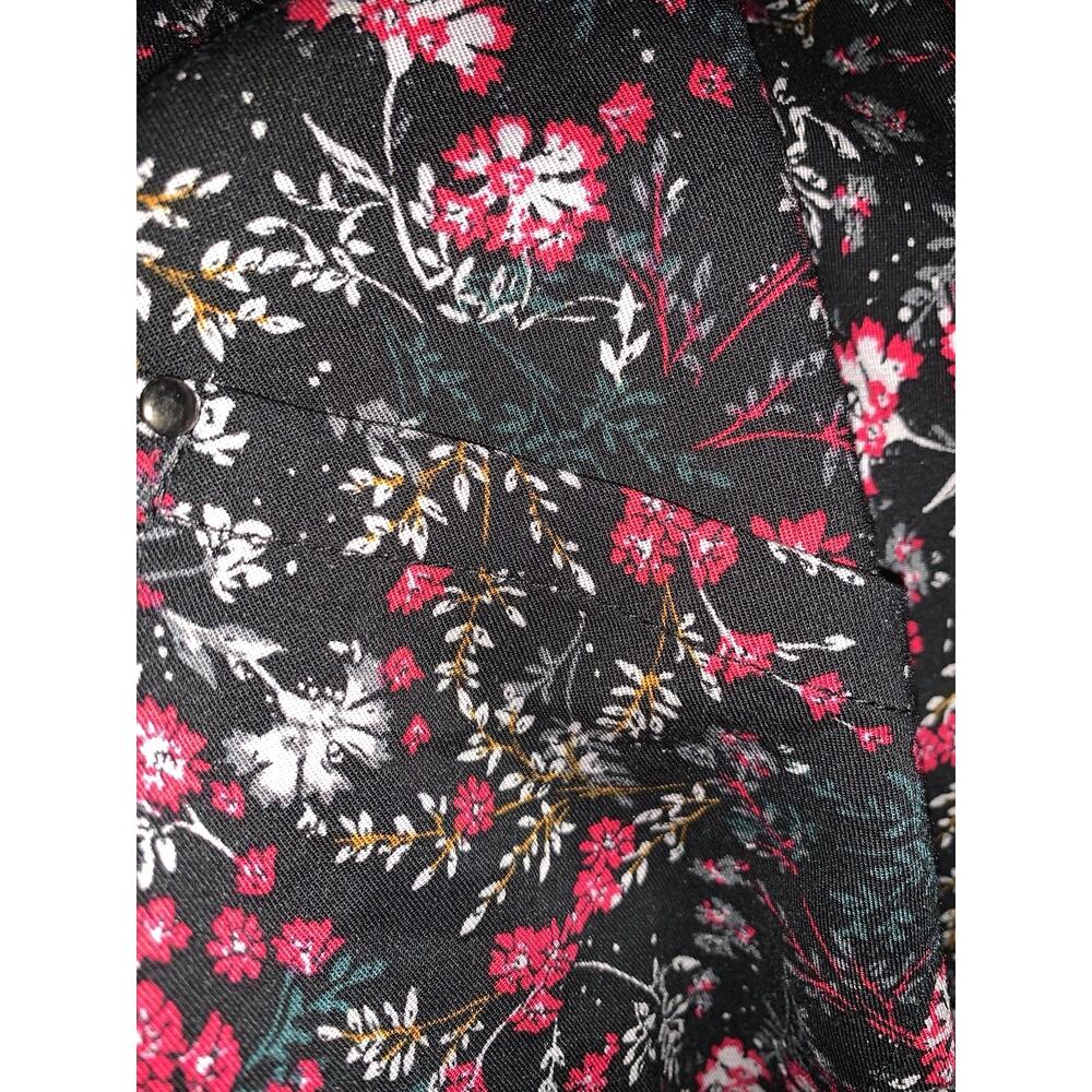 Torrid Blouse Womens 1 Floral Boho Peasant Hippie Flowy Cottagecore - Picture 9 of 9